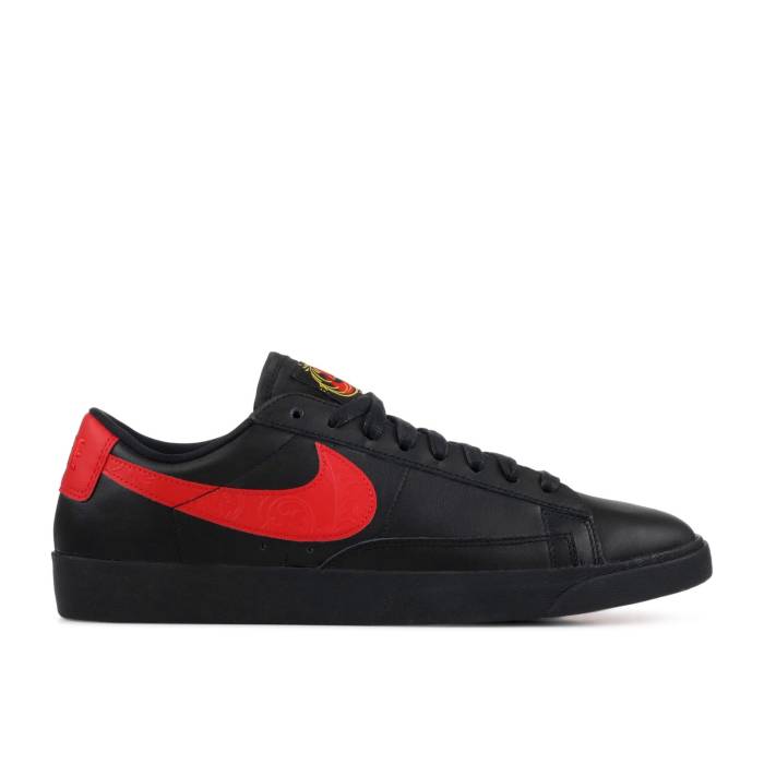 ナイキ Nike 【 Wmns Blazer Low Russian Floral Women Black/University Red-University Red 】 ブレイザー レディース 黒色 ブラック Red 赤・レッド