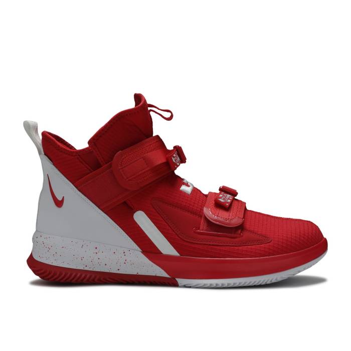 ナイキ Nike 【 Lebron Soldier 13 Sfg Tb \u0027University Red\u0027 Men University Red/White/White 】 Lebron レブロン ソルジャー 13 サー青少年 メンズ Red 赤・赤いこと 白いこと 白いこと