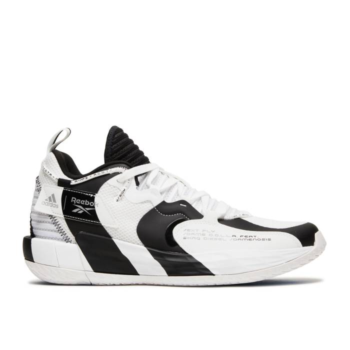 アディダス Adidas 【 Shaquille O’neal X Dame 7 Extply \u0027Damenosis\u0027 Men Cloud White/Silver Metallic/Core Black 】 メンズ 白いこと 白いこと Silver しろがね色・しろがね色 中核グループ 黒いこと 黒いこと
