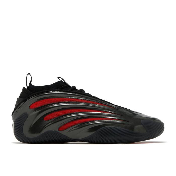 アディダス Adidas 【 Harden Vol. 9 'Hellcat' Men Core Black/Lucid Red/Cloud White 】 ハーデン メンズ コア 黒色 ブラック Red 赤・レッド 白色 ホワイト｜スニケス