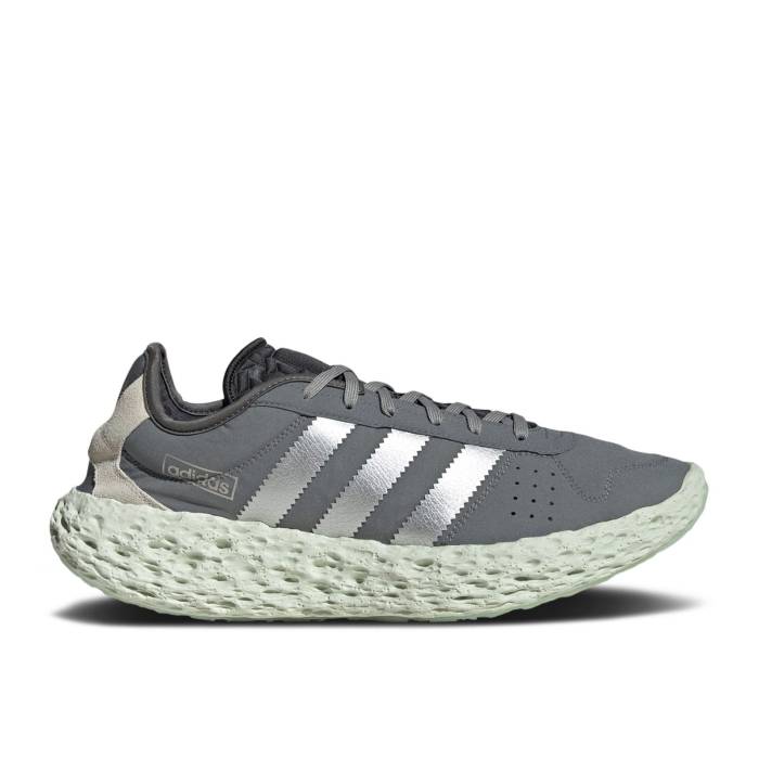 アディダス Adidas 【 Zponge \u0027Grey Matte Silver\u0027 Men Grey Four/Matte Silver/Solar Red 】 メンズ 薄墨色 薄墨色 Silver しろがね色・しろがね色 Red 赤・赤いこと メンズ靴-靴