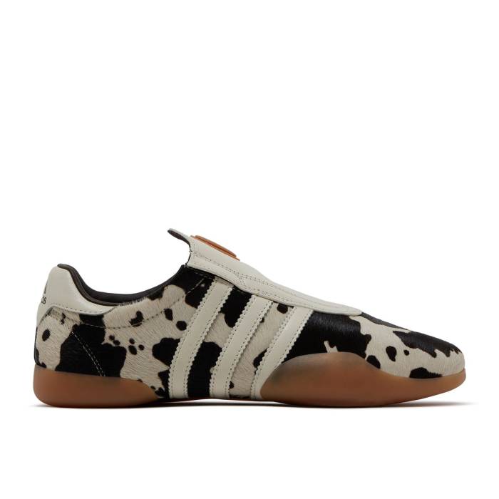 アディダス Adidas 【 Wmns Taekwondo Mei \u0027Cow Print\u0027 Women Off White/Supplier Color/Gum 】 レディース 白いこと 白いこと