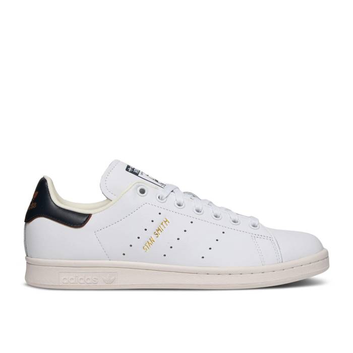 アディダス Adidas 【 Stan Smith 'White Aura Ink' Men Footwear White/Aura Ink/Core White 】 オーラ メンズ 白色 ホワイト オーラ コア