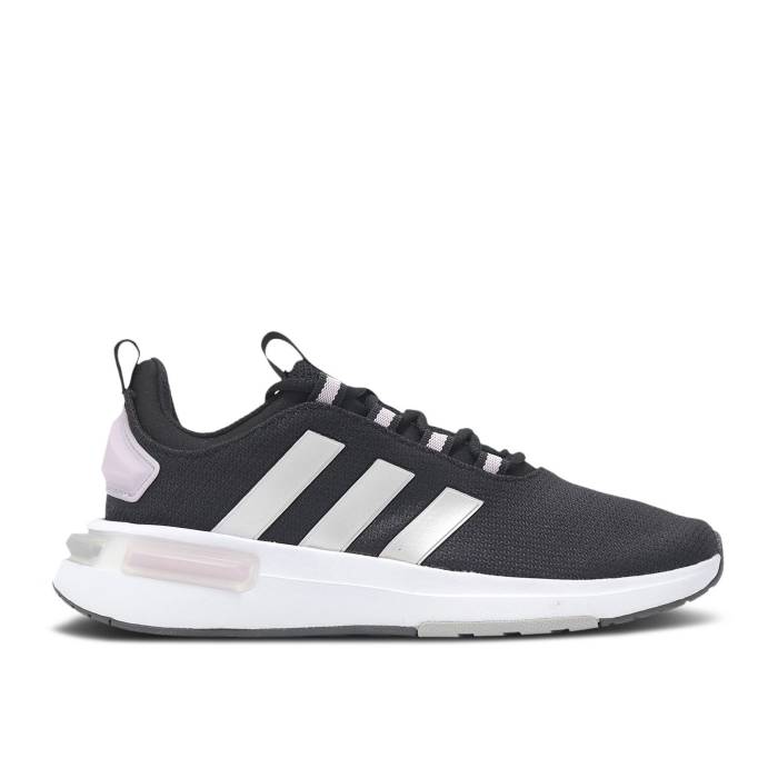 アディダス Adidas 【 Wmns Racer Tr23 \u0027Black Ice Lavender\u0027 Women Core Black/Silver Metallic/Ice Lavender 】 レディース 中核グループ 黒いこと 黒いこと Silver しろがね色・しろがね色