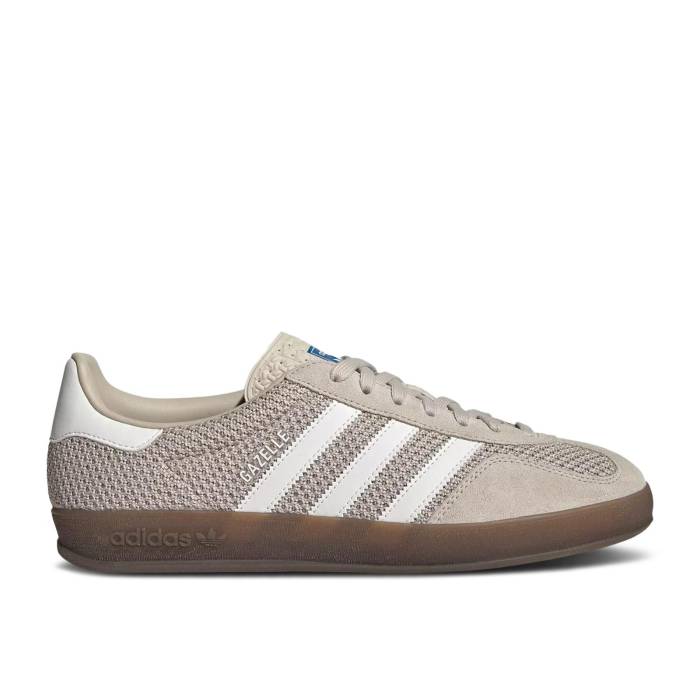 アディダス Adidas 【 Gazelle Indoor 'Wonder Beige Gum' Jd Exclusive Men Wonder Beige/Cloud White/Gum 】 ガゼル ベージュ メンズ ベージュ 白色 ホワイト｜スニケス