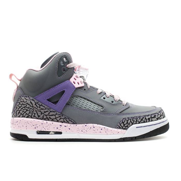 ナイキ エアジョーダン Air Jordan 【 Jordan Spiz\u0027ike ガウス \u0027Purple Earth\u0027 Youth 塩素 Gry / Lqd Pnk-Prpl Erth-White 】 spiz\u0027ike スパイズイック お坊っちゃん キッズ