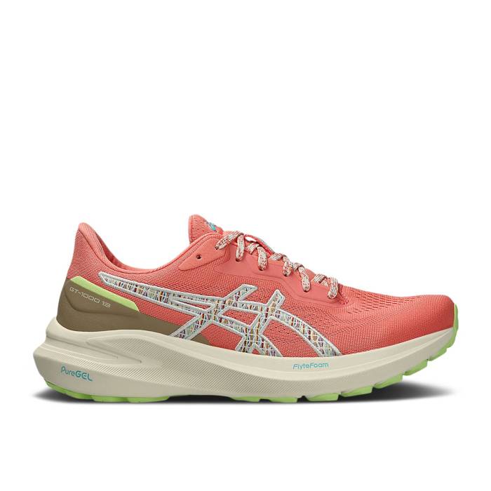 アシックス Asics 【 Wmns Gt 1000 13 Tr \u0027Nature Bathing\u0027 Women Nature Bathing/Guava 】 13 サー青少年 レディース