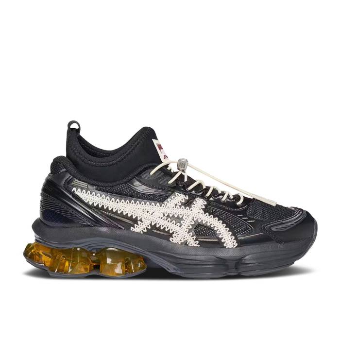 アシックス Asics 【 Nanushka X Gel Kinetic Fluent \u0027Black\u0027 Men 】 メンズ