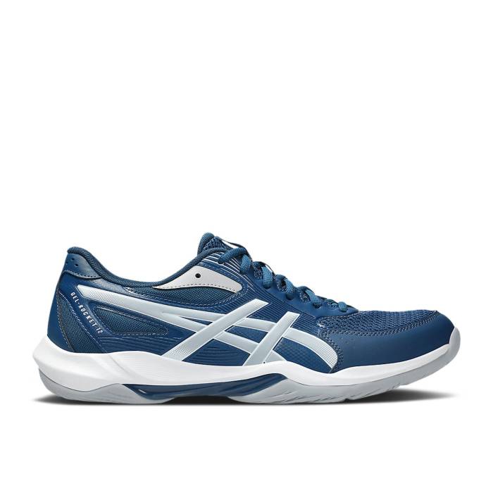 アシックス Asics 【 Gel Rocket 12 \u0027Mako Blue Piedmont Grey\u0027 Men Mako Blue/Piedmont Grey 】 青味 青み メンズ 青味 青み 薄墨色 薄墨色