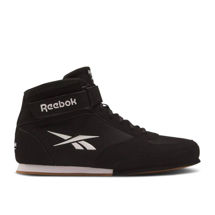 リーボック Reebok 【 Boxing Mid \u0027Black White\u0027 Men Black/White 】 ミッド メンズ 黒いこと 黒いこと 白いこと 白いこと
