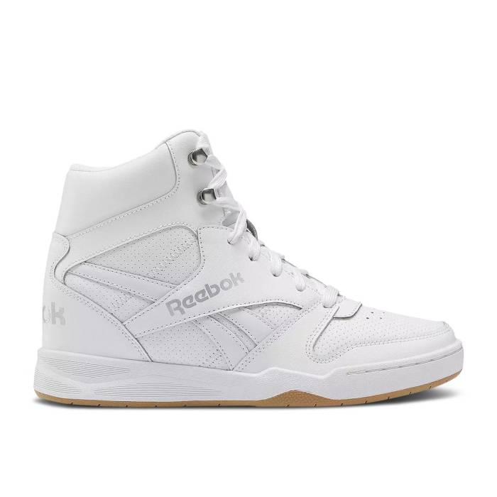 リーボック Reebok 【 Wmns Bb4500 High \u0027White Silver Metallic Gum\u0027 Women Footwear White/Silver Metallic/Gum 】 御機嫌 Silver しろがね色・しろがね色 レディース 白いこと 白いこと Silver しろがね色・しろがね色