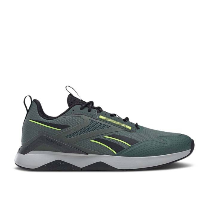 リーボック Reebok 【 Nanoflex Adventure Tr \u0027Chalk Green Pure Grey\u0027 Men Chalk Green/Core Black/Pure Grey 】 green 緑・緑であること 純然たる メンズ green 緑・緑であること 中核グループ 黒いこと 黒いこと 純然たる 薄墨色 薄墨色