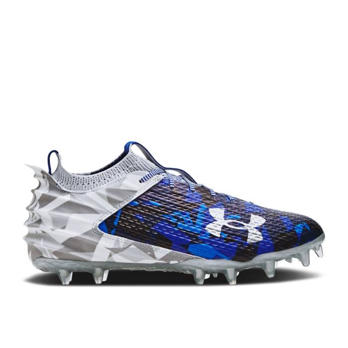 アンダーアーマー Under Armour 【 Blur Smoke 2.0 Mc Le Usa Men White/Red/Royal 】 メンズ 白色 ホワイト Red 赤・レッド