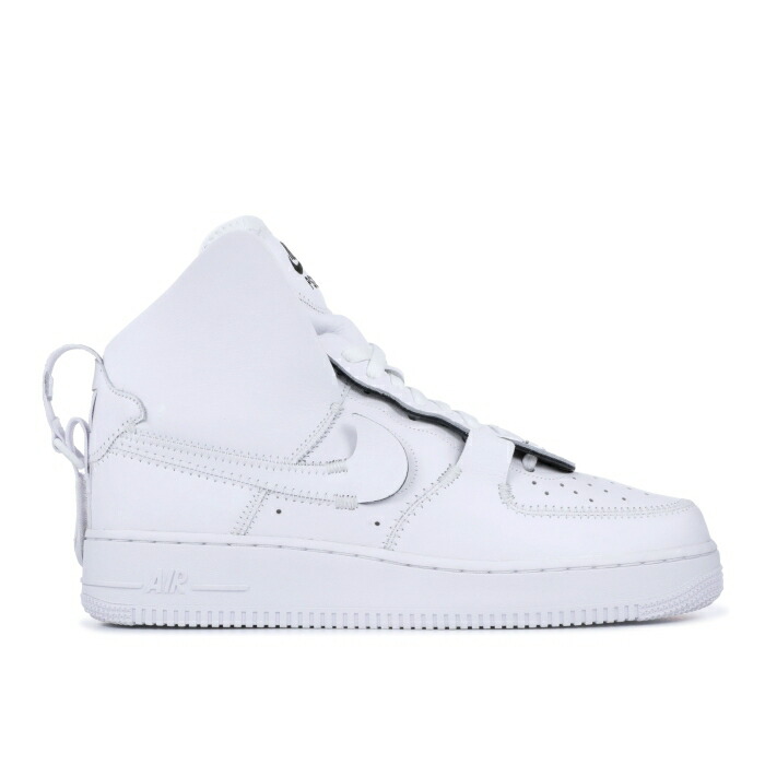 ナイキ Nike 【 Psny X Air Force 1 High \u0027Triple White\u0027 Men White/White-Black-White 】 ご機嫌 メンズ 白いこと 白いこと
