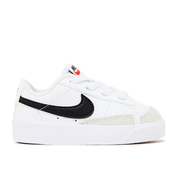 ナイキ Nike 【 Blazer Low \u002777 Td \u0027White Black\u0027 Infant White/Team Orange/Black 】 ブレイザー もの言う花 白いこと 白いこと Team 野球クラブ orange 橙・オレンジ色 黒いこと 黒いこと