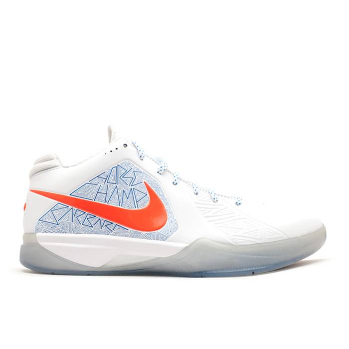 ナイキ Nike 【 Zoom Kd 3 Ls coring Title Men White/Team Orange/Photo Blue 】 ズーム メンズ 白色 ホワイト Team チーム orange 橙・オレンジ 青色 ブルー