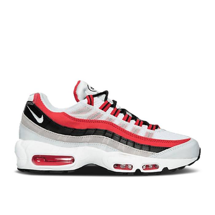 ナイキ Nike 【 Air Max 95 Essential 'Red' Men White/Red-Black 】 マックス メンズ 白色 ホワイト