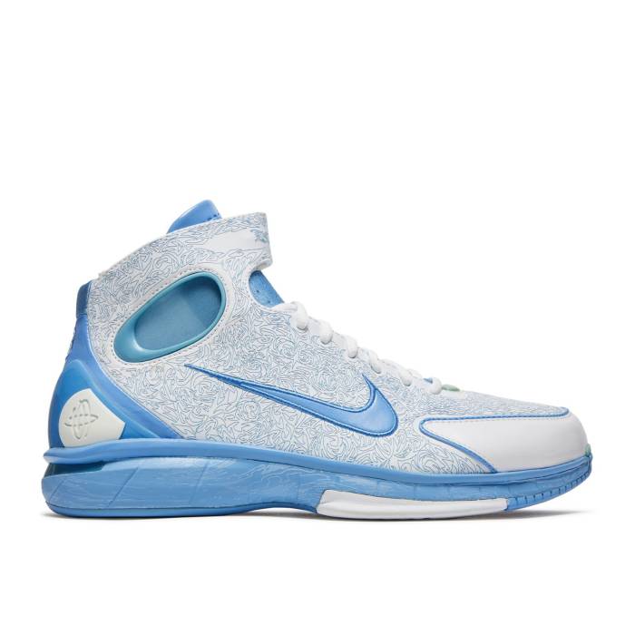 ナイキ Nike 【 Air Zoom Huarache 2K4 Kb \u0027Mpls\u0027 Men White/University Blue 】 望遠レンズ Huarache ハラチ メンズ 白いこと 白いこと 青碧 青碧