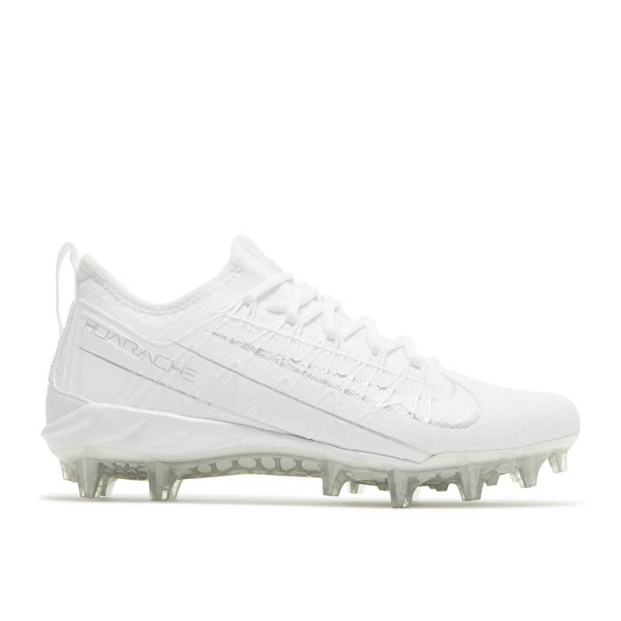 ナイキ Nike 【 Alpha Huarache 7 Pro Lax 'White Metallic Silver' Men White/Metallic Silver 】 アルファ Huarache ハラチ プロ メンズ 白色 ホワイト Silver 銀色・シルバー