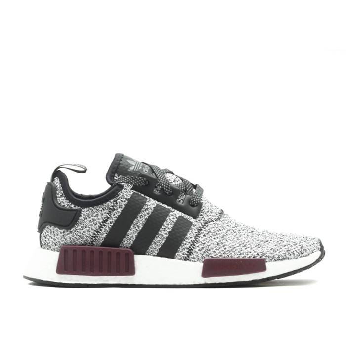 アディダス Adidas 【 Champs Sports X Nmd_R1 J \u0027Burgundy Grey\u0027 Youth White/Burgundy/Black 】 お坊っちゃん キッズ 白いこと 白いこと ブドウ酒色・バーガンディー 黒いこと 黒いこと