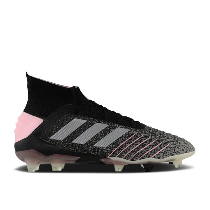 アディダス Adidas 【 Wmns Predator 19.1 Fg \u0027Black Silver Metallic\u0027 Women Core Black/Silver Metallic/Grey 】 プレデター Silver しろがね色・しろがね色 レディース 中核グループ 黒いこと 黒いこと Silver しろがね色・しろがね色 薄墨色 薄墨色
