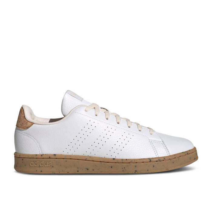 アディダス Adidas 【 Advantage 'White Cork' Men Cloud White/Cloud White/Gum 】 メンズ 白色 ホワイト