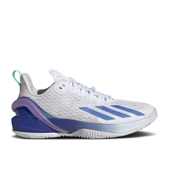 アディダス Adidas 【 Wmns Adizero Cybersonic \u0027White Blue Fusion\u0027 Women Cloud White/Blue Fusion/Pulse Mint 】 アディゼロ 青み 青色 レディース 白いこと 白いこと 青み 青色 Fusion 核融合反応