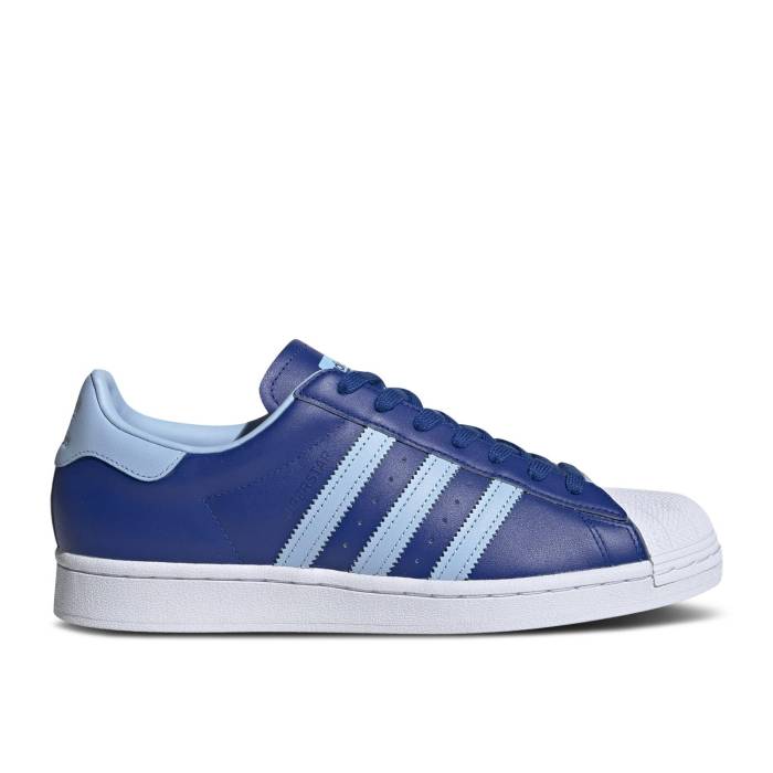 アディダス Adidas 【 Superstar Collegiate Royal Clear Sky Men Collegiate Royal/Clear Sky/Cloud White 】 Superstar スーパースター メンズ スカイ 白色 ホワイト