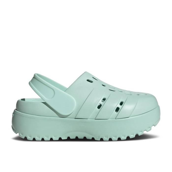 アディダス Adidas 【 Wmns Adilette Platform Clog \u0027Halo Mint\u0027 Women Halo Mint/Halo Mint/Halo Mint 】 アディレッタ レディース
