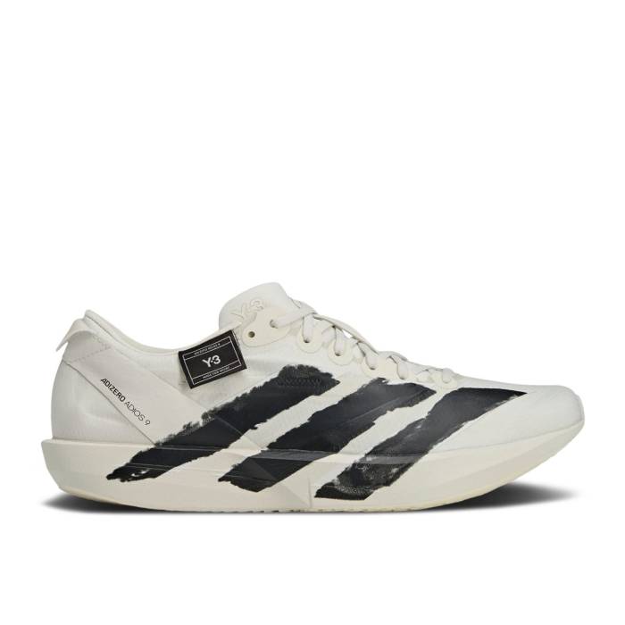 アディダス Adidas 【 Y-3 Adizero Adios 9 \u0027Beige Orbit Grey\u0027 Men Beige/Orbit Grey/Black 】 アディゼロ アディオス メンズ ベージュ 薄墨色 薄墨色 黒いこと 黒いこと