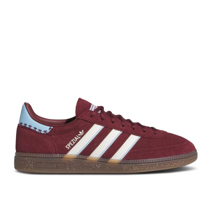 アディダス Adidas 【 Handball Spezial 'Chevron Stitch Pack' Men Shadow Red/Off White/Clear Sky 】 ハンドボール スペシアル メンズ シャドー・シャドウ Red 赤・レッド 白色 ホワイト スカイ