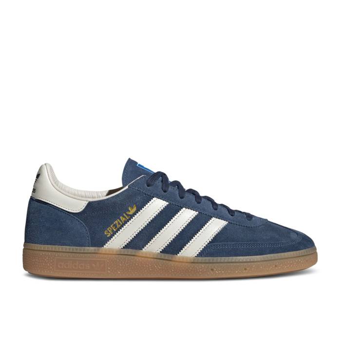 アディダス Adidas 【 Handball Spezial Made In Germany \u0027Preloved Ink\u0027 Men Preloved Ink/Off White/Gum 】 ハンドボール スペシアル メンズ 白いこと 白いこと