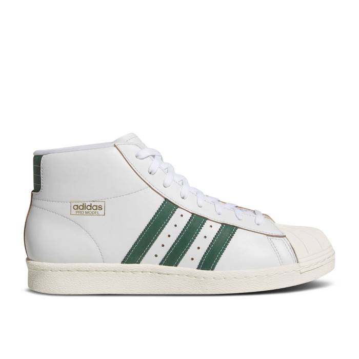 アディダス Adidas 【 Pro Model 80 Adv \u0027Crystal White Collegiate Green\u0027 Men Crystal White/Collegiate Green/Off White 】 労働者階級 白いこと 白いこと メンズ 白いこと 白いこと green 緑・緑であること