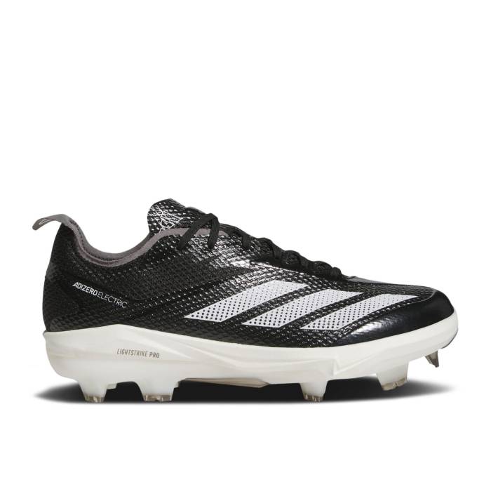 アディダス Adidas 【 Adizero Electric 2.0 Tpu 'Black White' Men Core Black/Cloud White/Team Grey Four 】 アディゼロ メンズ コア 黒色 ブラック 白色 ホワイト Team チーム 灰色 グレー