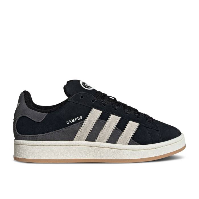 アディダス Adidas 【 Wmns Campus 00S \u0027Black Grey Wave\u0027 Women Core Black/Off White/Grey Six 】 構内 薄墨色 薄墨色 レディース 中核グループ 黒いこと 黒いこと 白いこと 白いこと 薄墨色 薄墨色