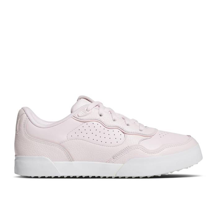 アディダス Adidas 【 Wmns Retrocross 25 Spikeless Golf \u0027Pink White\u0027 Women Almost Pink/Cloud White/Off White 】 golf ゴルフ レディース pink サクラ色 白いこと 白いこと
