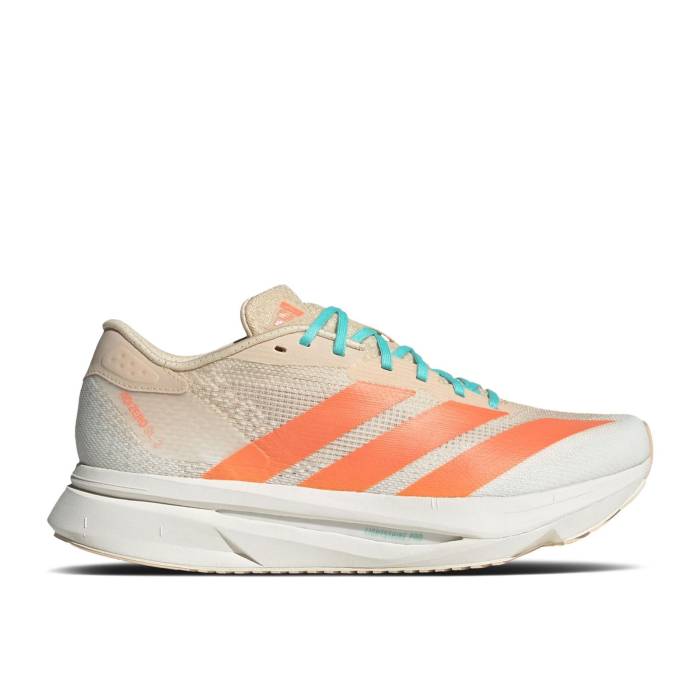 アディダス Adidas 【 Wmns Adizero Sl2 \u0027Crystal Sand Coral\u0027 Women Crystal Sand/Semi Coral/Flash Orange 】 アディゼロ 砂色・沙子 レディース 砂色・沙子 orange 橙・オレンジ色
