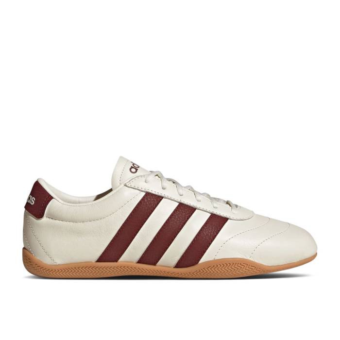 アディダス Adidas 【 Wmns Grand Court Lo \u0027Off White Red\u0027 Women Off White/Shadow Red/Gum 】 地びた 厚地の外套 白いこと 白いこと レディース 白いこと 白いこと シャドー・シャドウ Red 赤・赤いこと