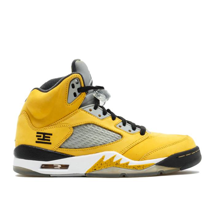 ナイキ エアジョーダン Air Jordan 【 Jordan 5 Retro T23 \u0027Tokyo\u0027 2011 Men Varsity Maize/Anthracite/Wolf Grey/Black 】 レトロ メンズ 薄墨色 薄墨色 黒いこと 黒いこと