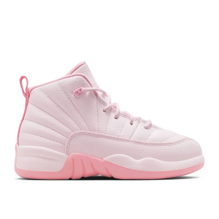 ナイキ エアジョーダン Air Jordan 【 Jordan 12 Ps \u0027Pearl Pink\u0027 Youth Pearl Pink/Medium Soft Pink 】 お坊っちゃん キッズ パール pink さくら色