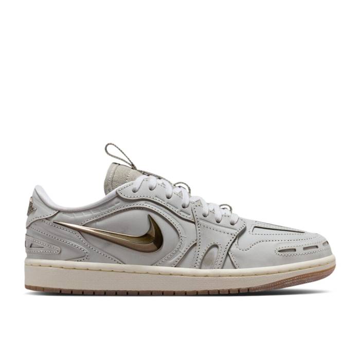 ナイキ エアジョーダン Air Jordan 【 Wmns Jordan 1 Low Method Of Make V3 \u0027Summit White Gum\u0027 Women Summit White/Bright Ceramic/White 】 白いこと 白いこと レディース 白いこと 白いこと