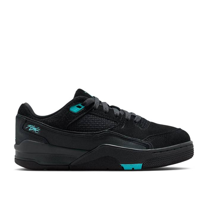 ナイキ エアジョーダン Air Jordan 【 Jordan Flight Court Gs 'Black/Anthracite/Gamma Blue' Youth Black/Anthracite/Gamma Blue 】 Flight フライト コート ジュニア キッズ 黒色 ブラック 青色 ブルー|スニケス