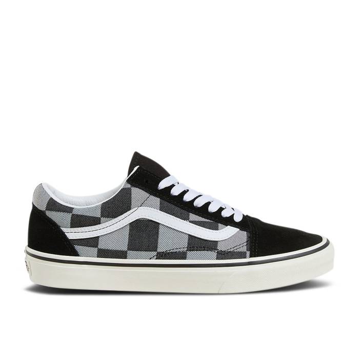 ヴァンズ Vans 【 Old Skool 'Black Large Checkerboard' Men Black 】 メンズ 黒色 ブラック