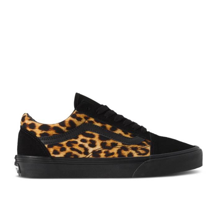 ヴァンズ Vans 【 Old Skool Leopard Men Leopard/Black 】 メンズ ヒョウ柄 レオパード 黒色 ブラック