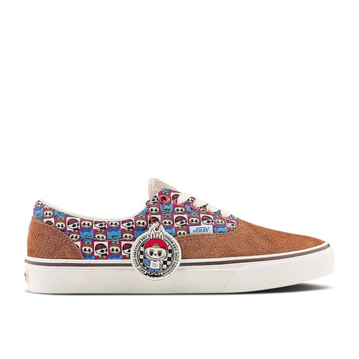 ヴァンズ Vans 【 The Monsters X Era Labubu Men Brown/Blue/Red 】 メンズ 茶色 ブラウン 青色 ブルー Red 赤・レッド