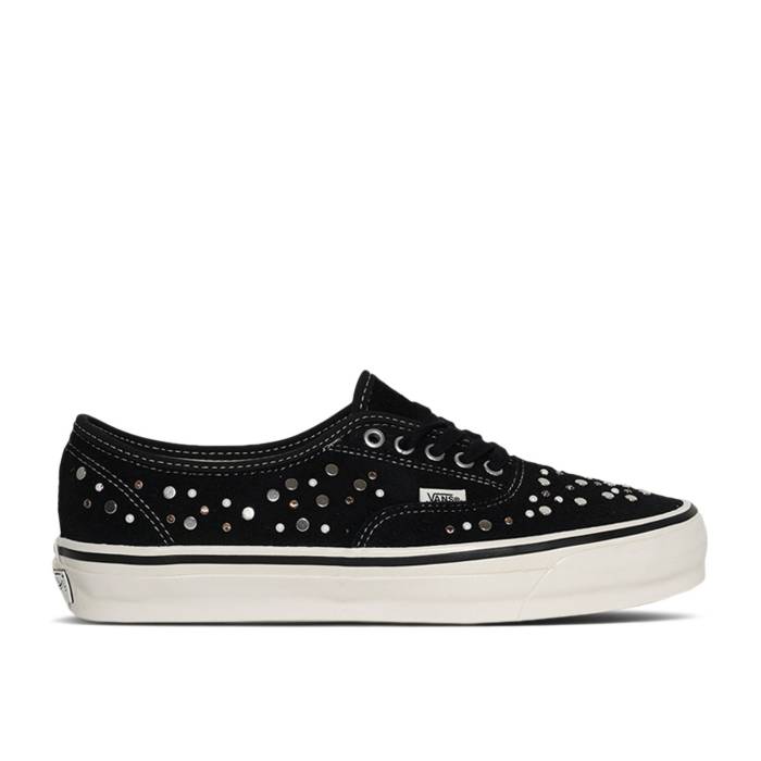 ヴァンズ Vans 【 Authentic 44 Lx Nocturnal Crystal Men Black/White 】 オーセンティック メンズ 黒色 ブラック 白色 ホワイト
