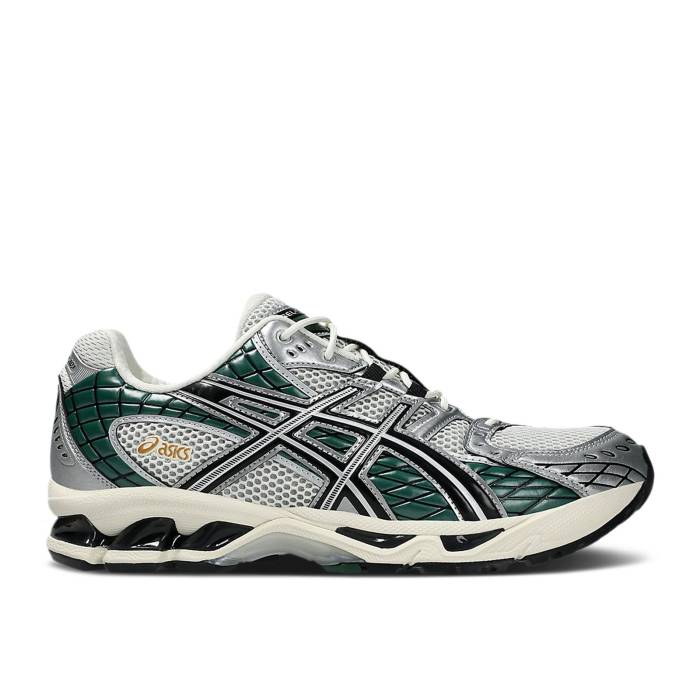 アシックス Asics 【 Gel Nimbus 10.1 \u0027Cream Grove\u0027 Men Cream/Grove 】 メンズ 皮膚軟化剤