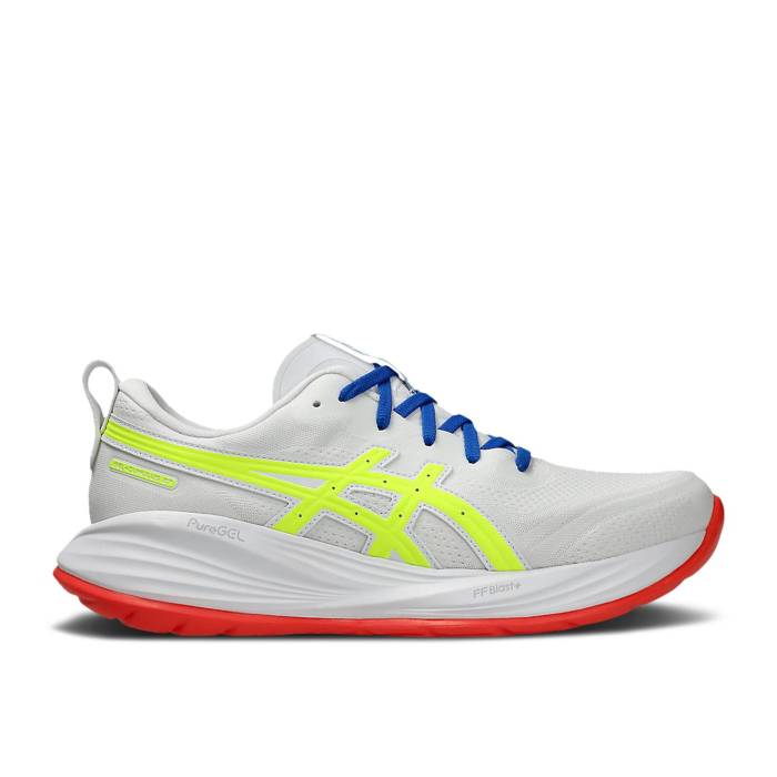 アシックス Asics 【 Gel Cumulus 27 Track Club Pack - Safety Yellow Men White/Safety Yellow 】 クラブ メンズ 白色 ホワイト yellow 黄色・イエロー