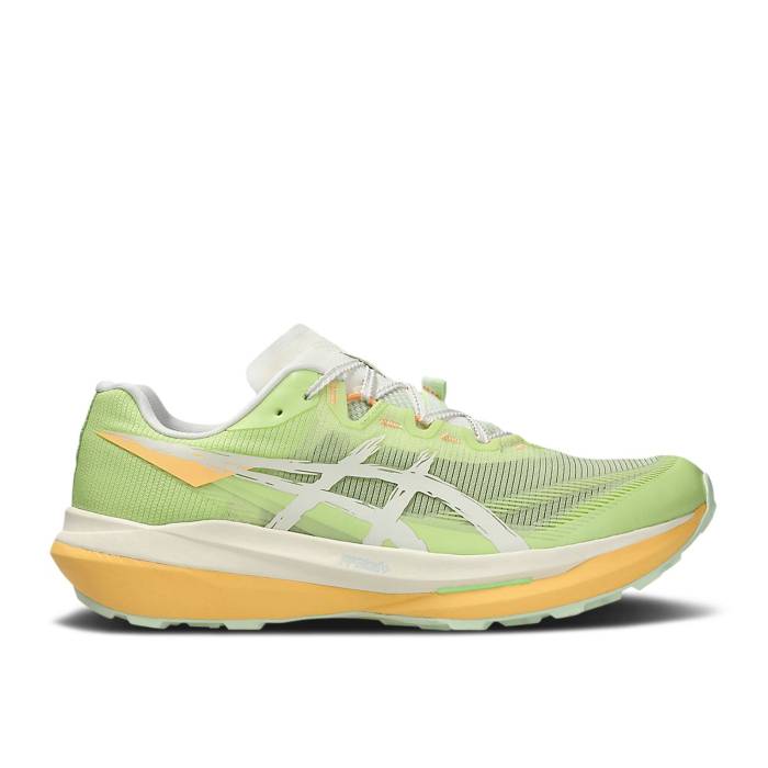 アシックス Asics 【 Fuji Speed 4 \u0027Lime Green\u0027 Men Lime Green/Cream 】 Speed 素早さ メンズ 菩提樹 green 緑・緑であること 皮膚軟化剤