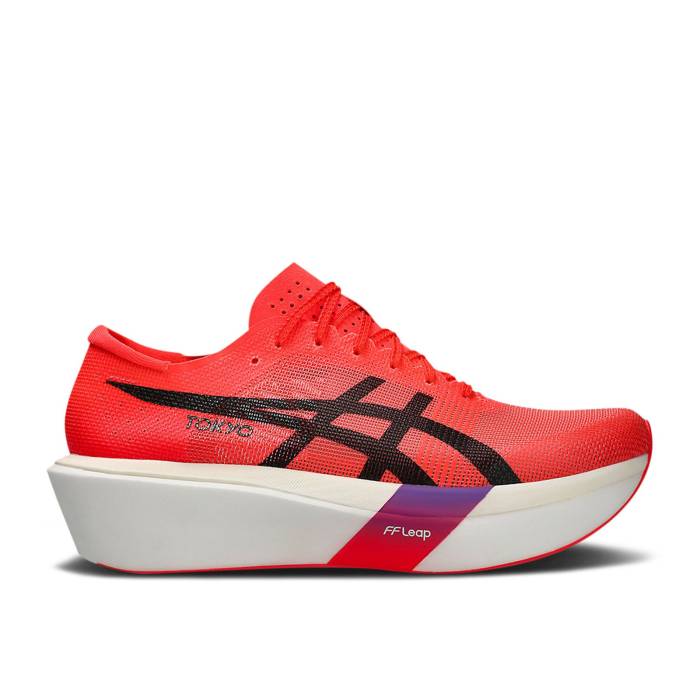 アシックス Asics 【 Metaspeed Sky Tokyo 'Flash Red' Men Flash Red/Black 】 スカイ メンズ Red 赤・レッド 黒色 ブラック